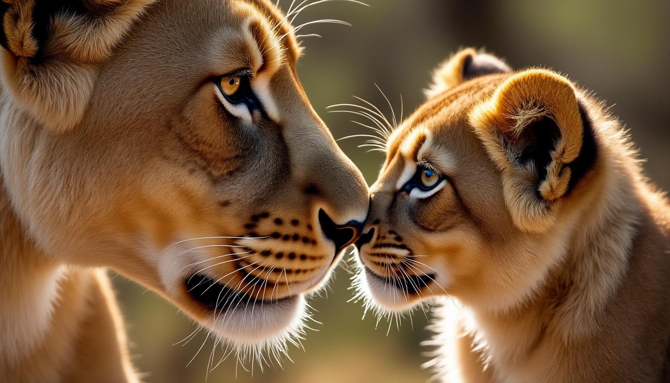découvrez la symbolique puissante du tatouage lionne et lionceau, un hommage unique à la force et à la protection du lien maternel.