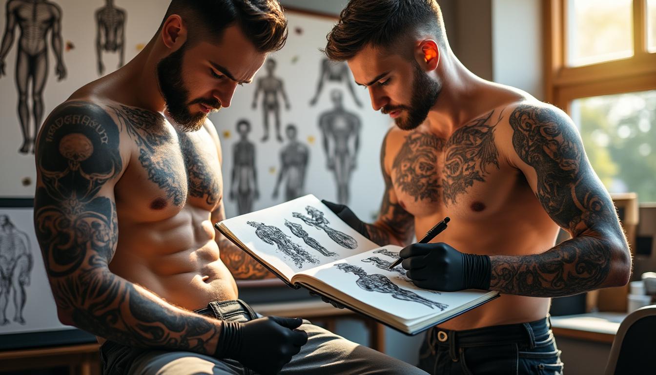 découvrez des idées de tatouages pour bras pour homme, alliant style et originalité pour exprimer votre personnalité avec élégance.
