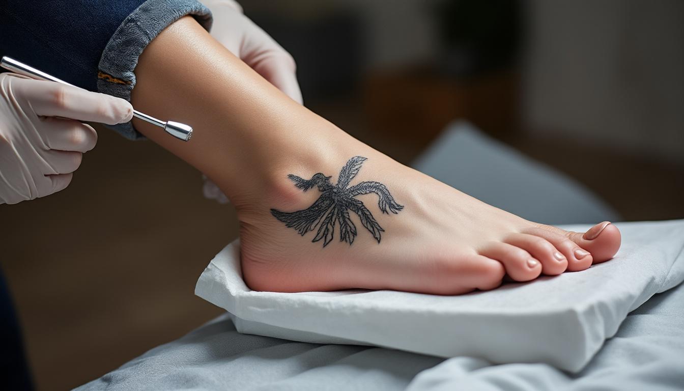 découvrez des idées élégantes et originales de tatouages pour cheville femme, parfaits pour exprimer votre style avec finesse et délicatesse.