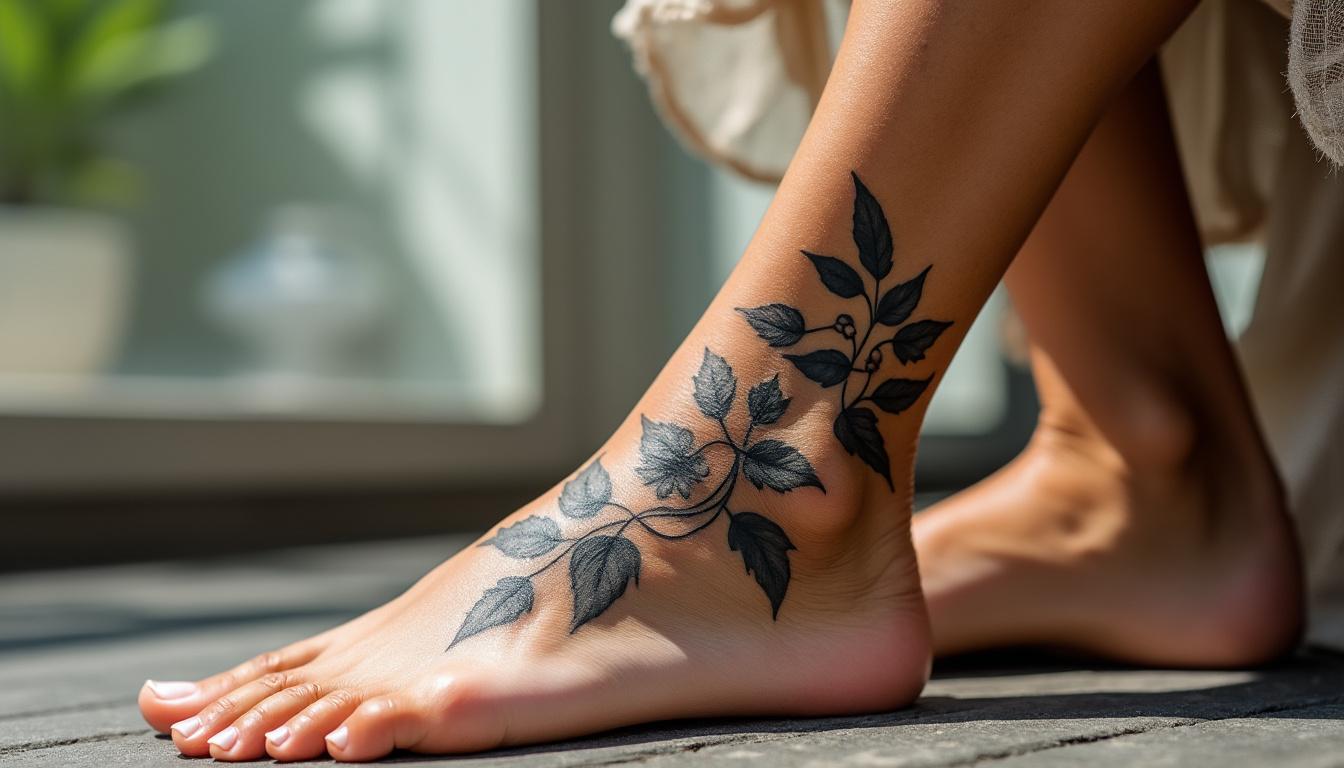 découvrez des idées de tatouages pour la cheville femme, alliant élégance et originalité, pour sublimer votre style avec finesse.