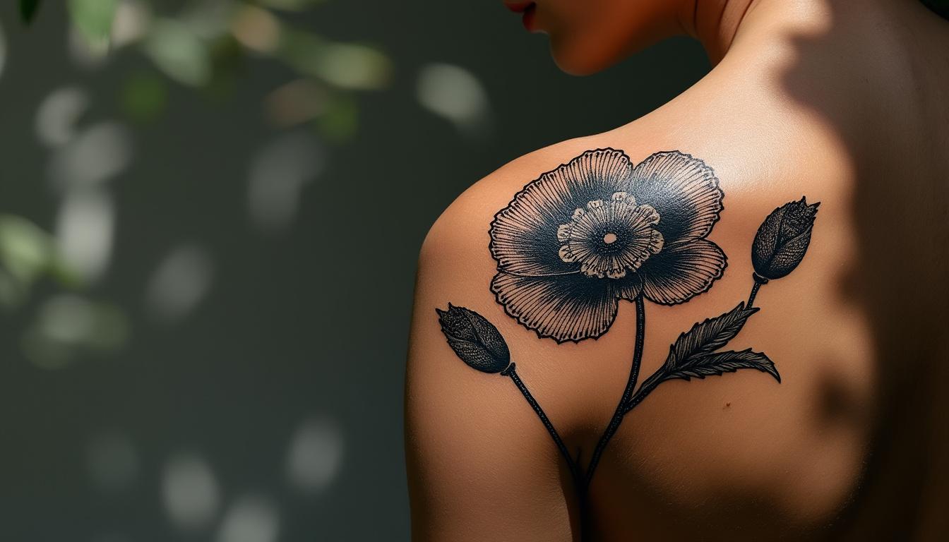 découvrez nos idées de tatouages coquelicots, symboles de délicatesse et de mémoire, pour un dessin floral élégant et significatif.