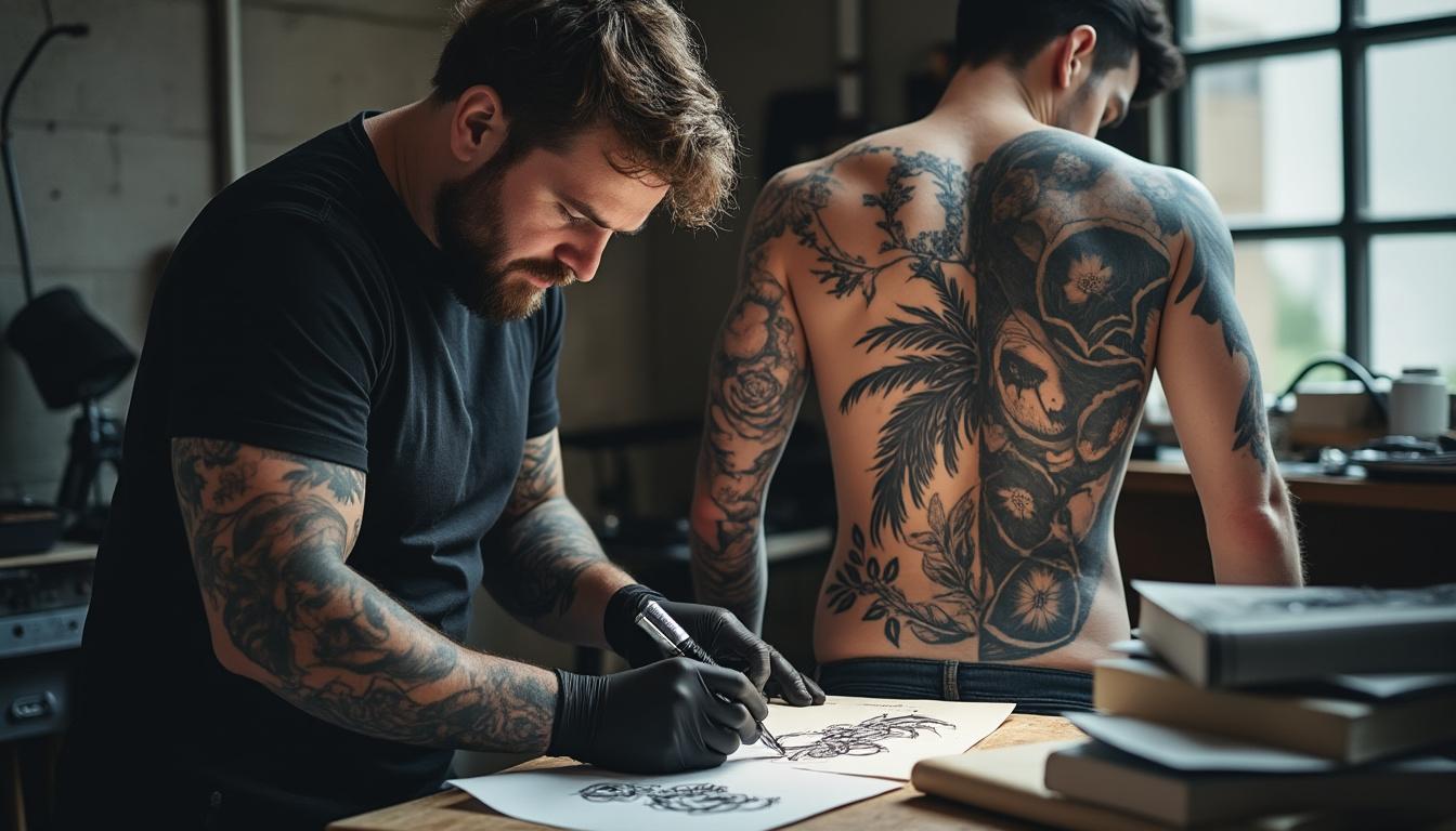 découvrez des idées et inspirations de tatouages pour le dos des hommes, alliant originalité et style pour sublimer votre peau.