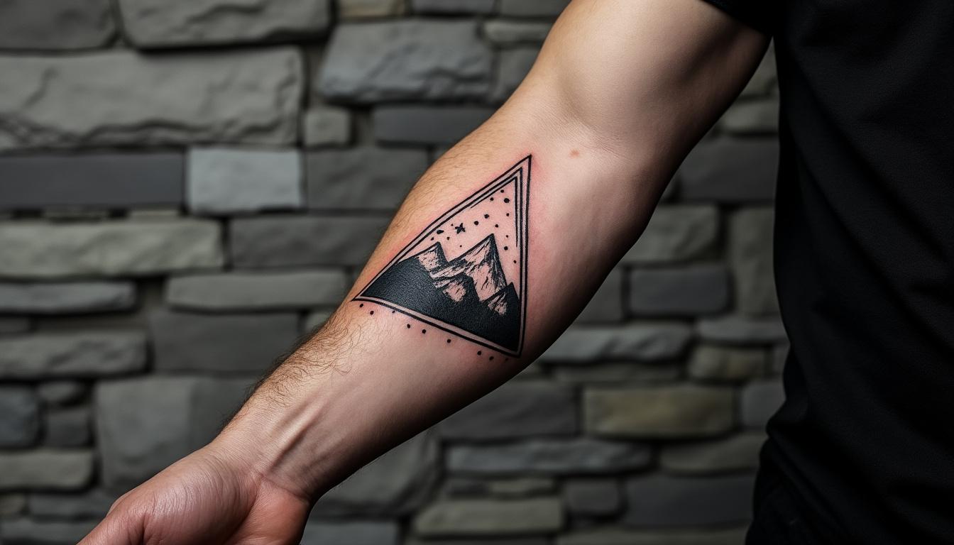 découvrez des idées inspirantes de tatouages montagne alliant nature et aventure pour sublimer votre peau avec des paysages majestueux.