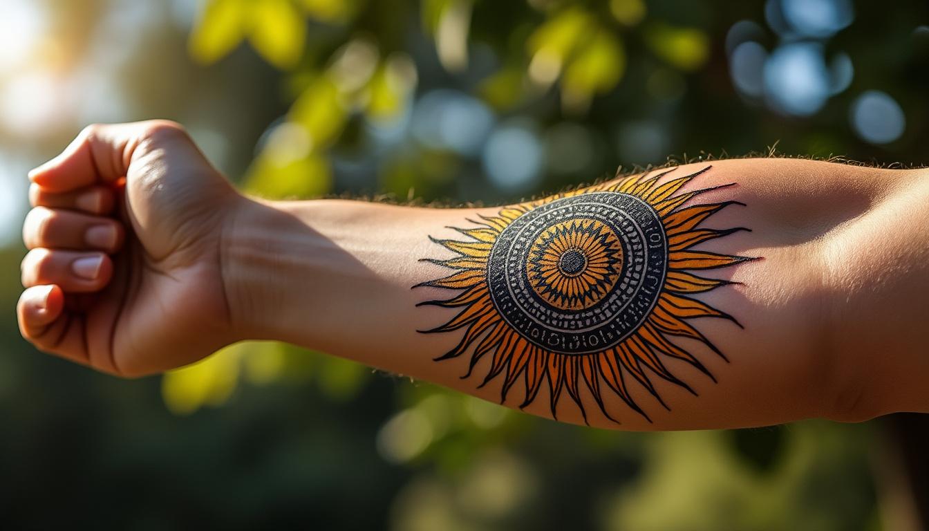 découvrez des idées de tatouages soleil uniques et inspirants, symboles de lumière, énergie et renouveau pour un style lumineux et personnel.