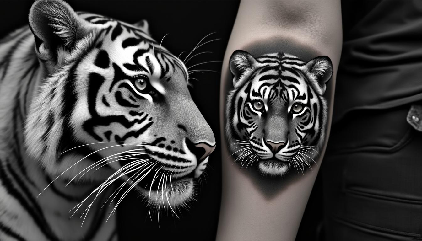 découvrez des idées inspirantes de tatouages de tigre, symboles de force et de courage, avec des designs originaux pour homme et femme.